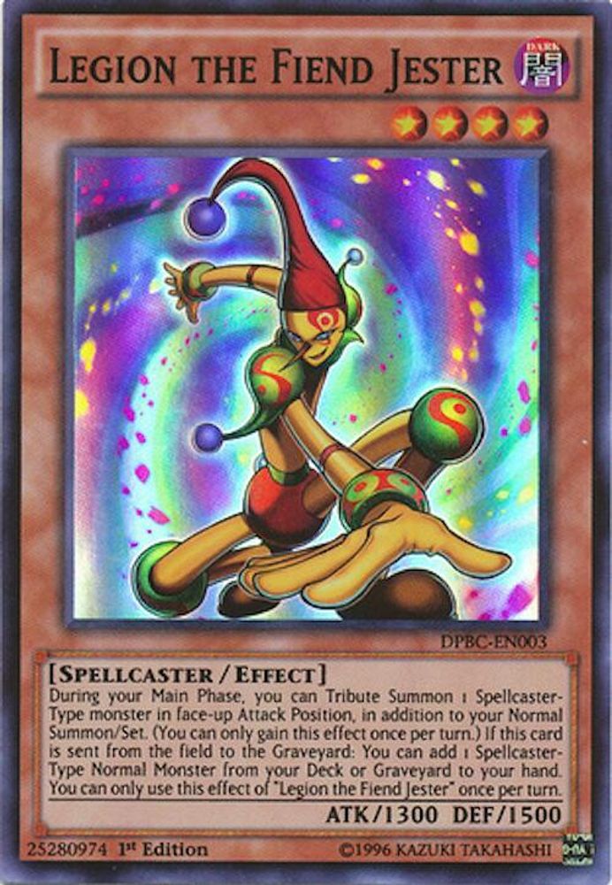 Légion le Fiend Jester [DPBC-EN003] Super Rare 
