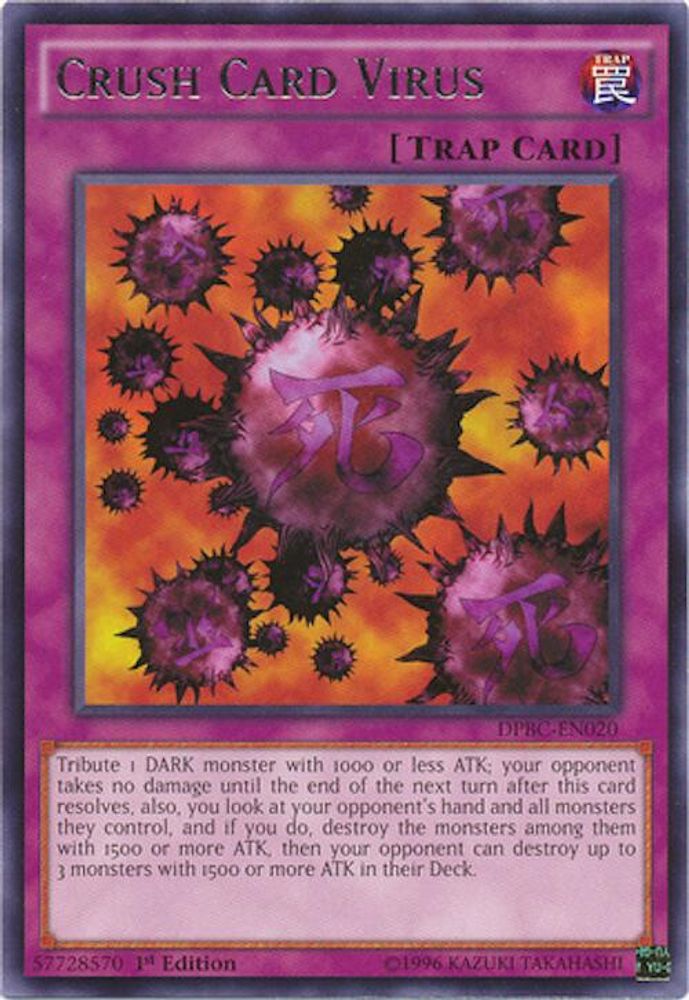Crush Card Virus (DPBC-EN020) - Rare