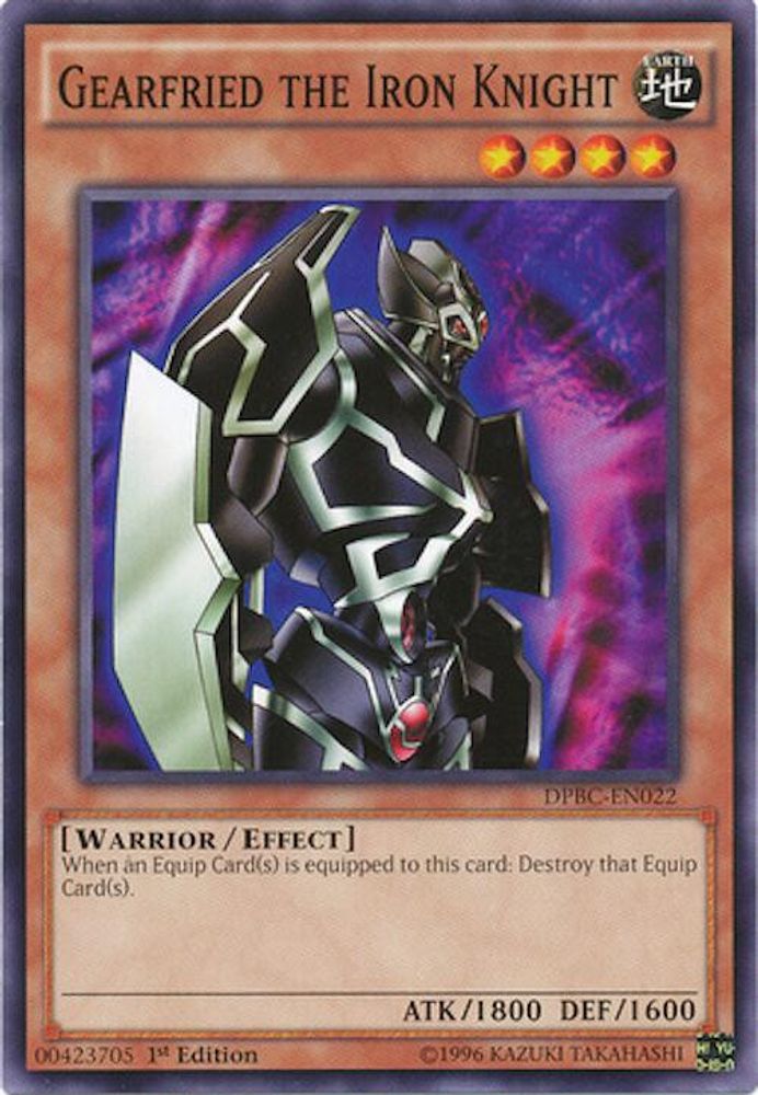 Gearfried the Iron Knight (DPBC-EN022) - Common