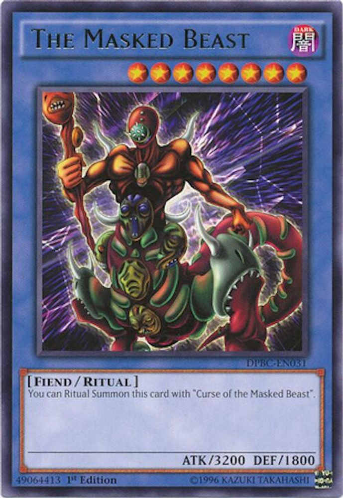 The Masked Beast (DPBC-EN031) - Rare