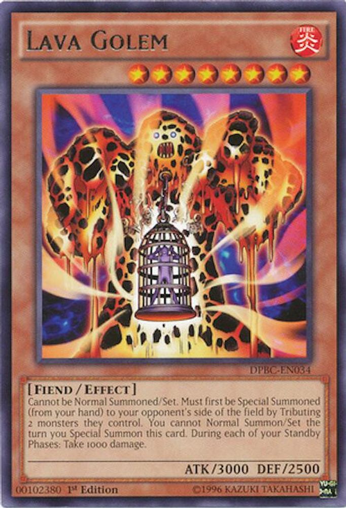 Lava Golem (DPBC-EN034) - Rare