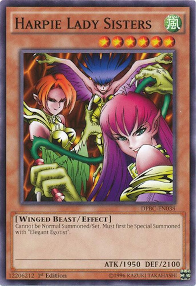 Harpie Lady Sisters (DPBC-EN038) - Common