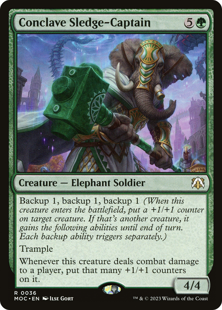 Capitaine de traîneau du Conclave [Commandant de la marche des machines] 