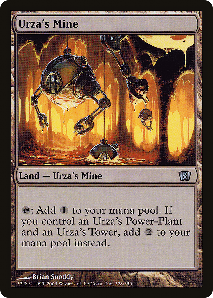 Urza's Mine (8ED-328) - 8th Edition Foil