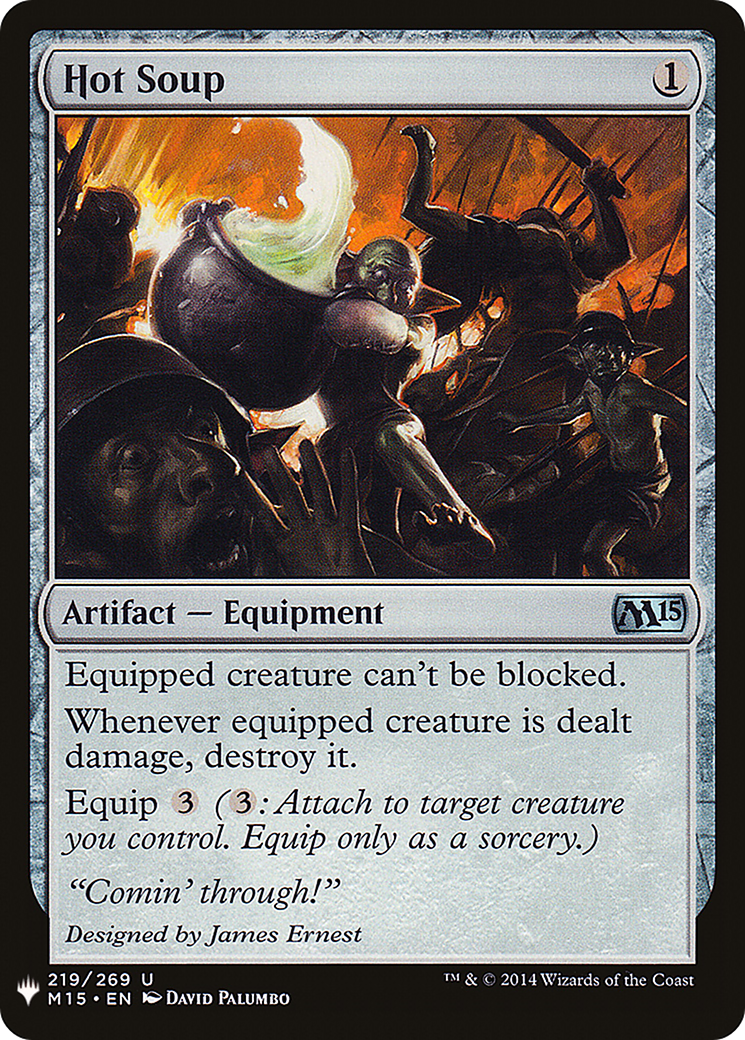 Hot Soup (LIST-M15-219) - The List