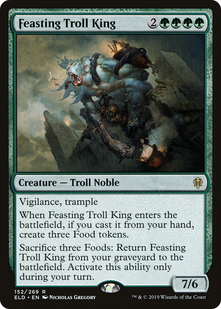 Roi Troll en fête [Trône d'Eldraine] 