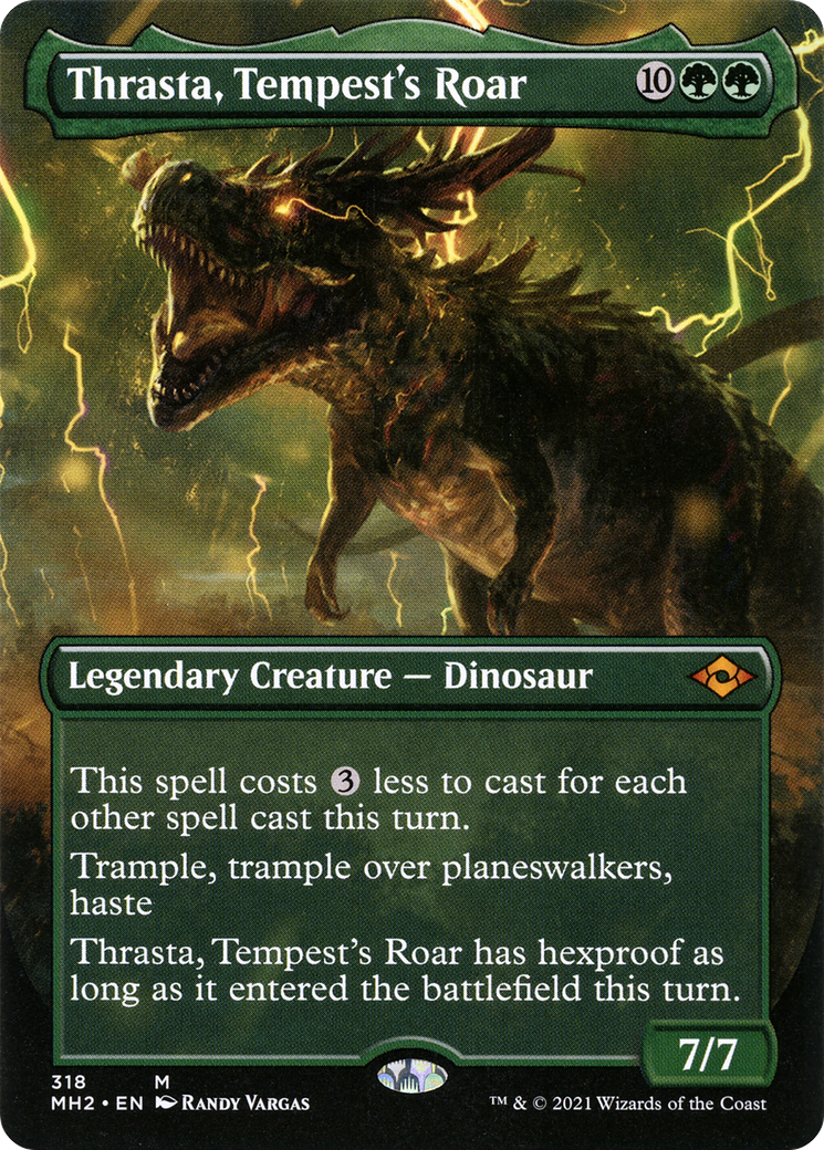 Thrasta, rugissement de la tempête (art alternatif sans frontières) [Modern Horizons 2] 