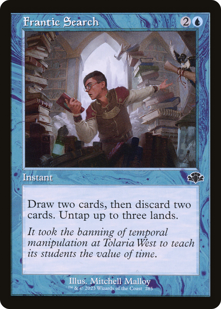 Recherche frénétique (Rétro) [Dominaria Remastered] 