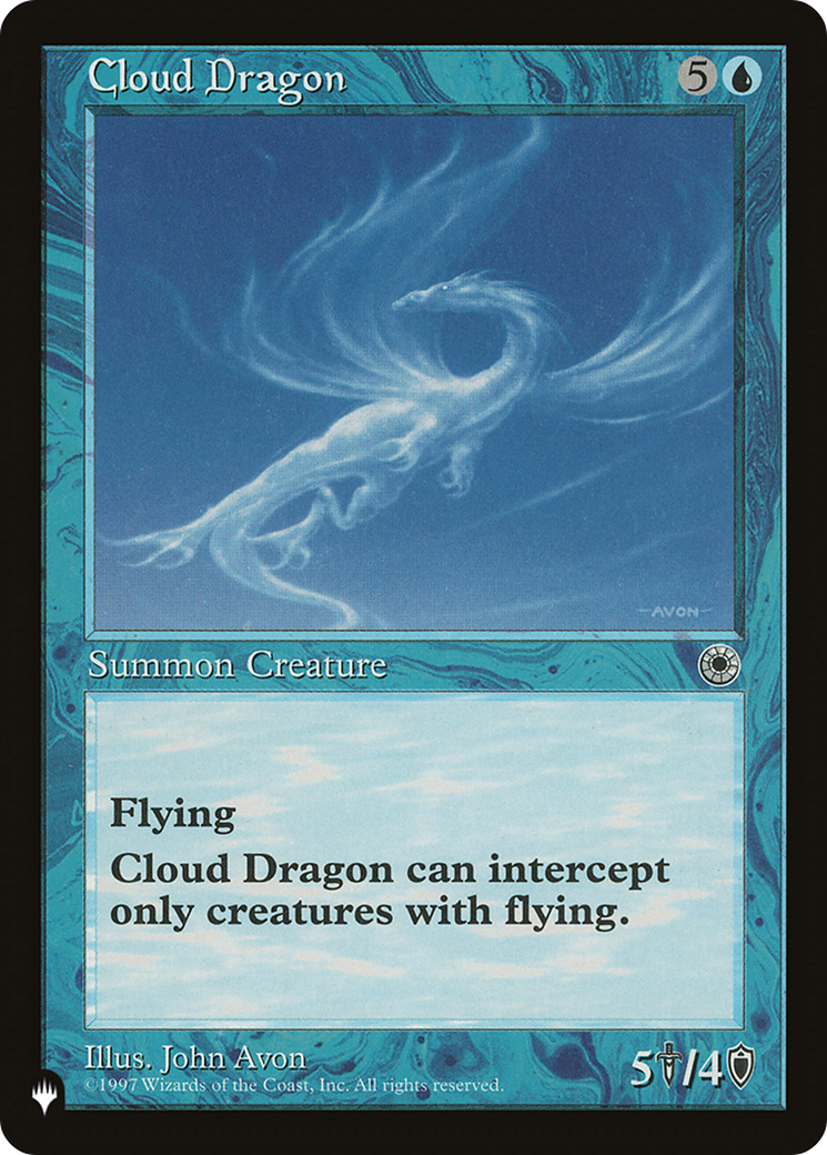 Dragon Nuage [La Liste] 
