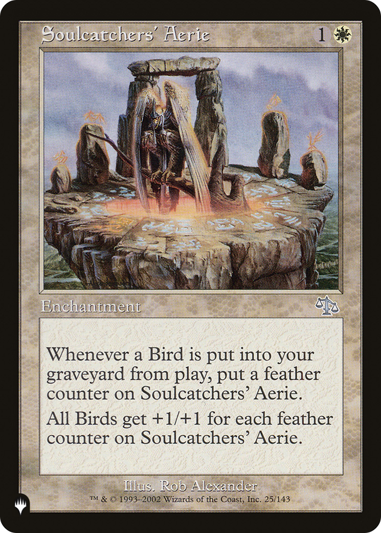 Aerie des Soulcatchers [La liste] 