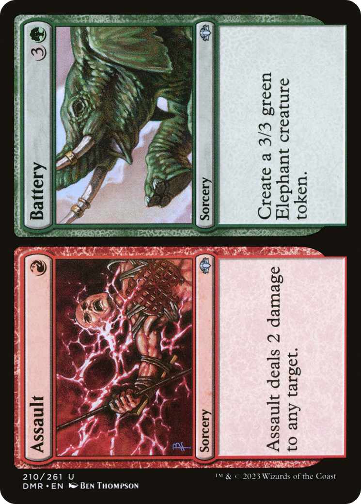 Assaut // Batterie [Dominaria Remastered] 