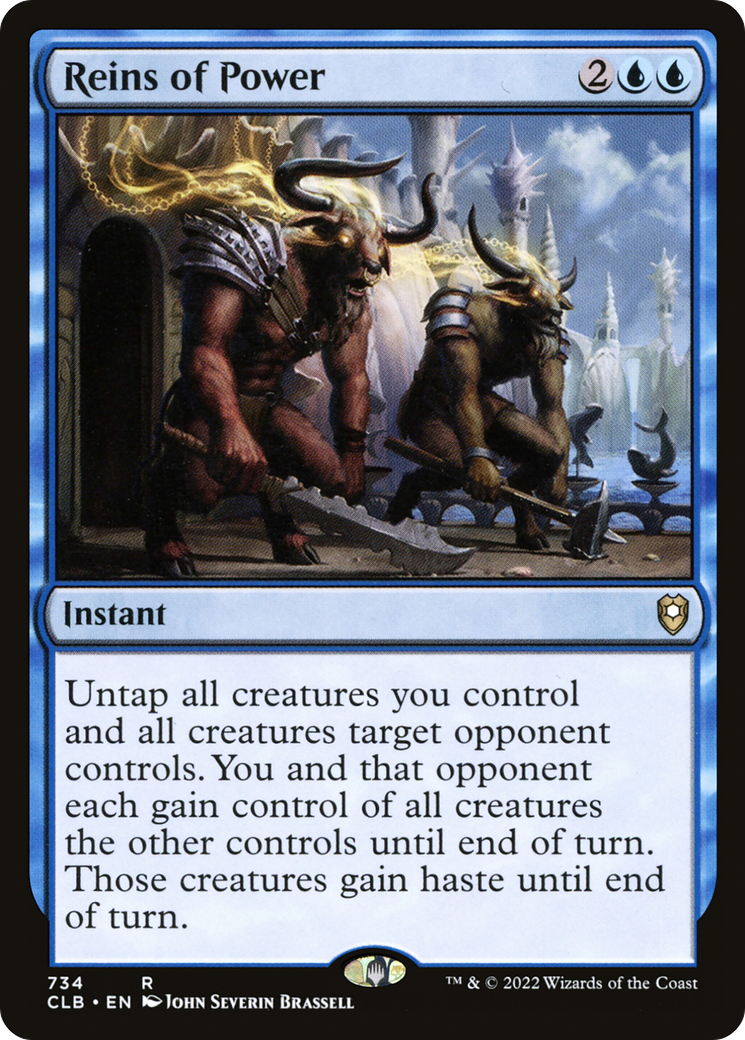 Rênes de pouvoir [Commander Legends : Bataille de Baldur's Gate] 