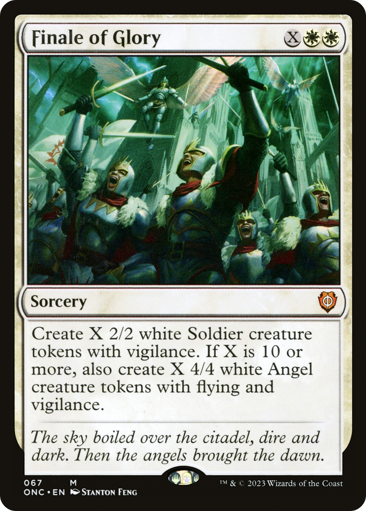 Finale de la Gloire [Phyrexia : Tous seront un seul commandant] 