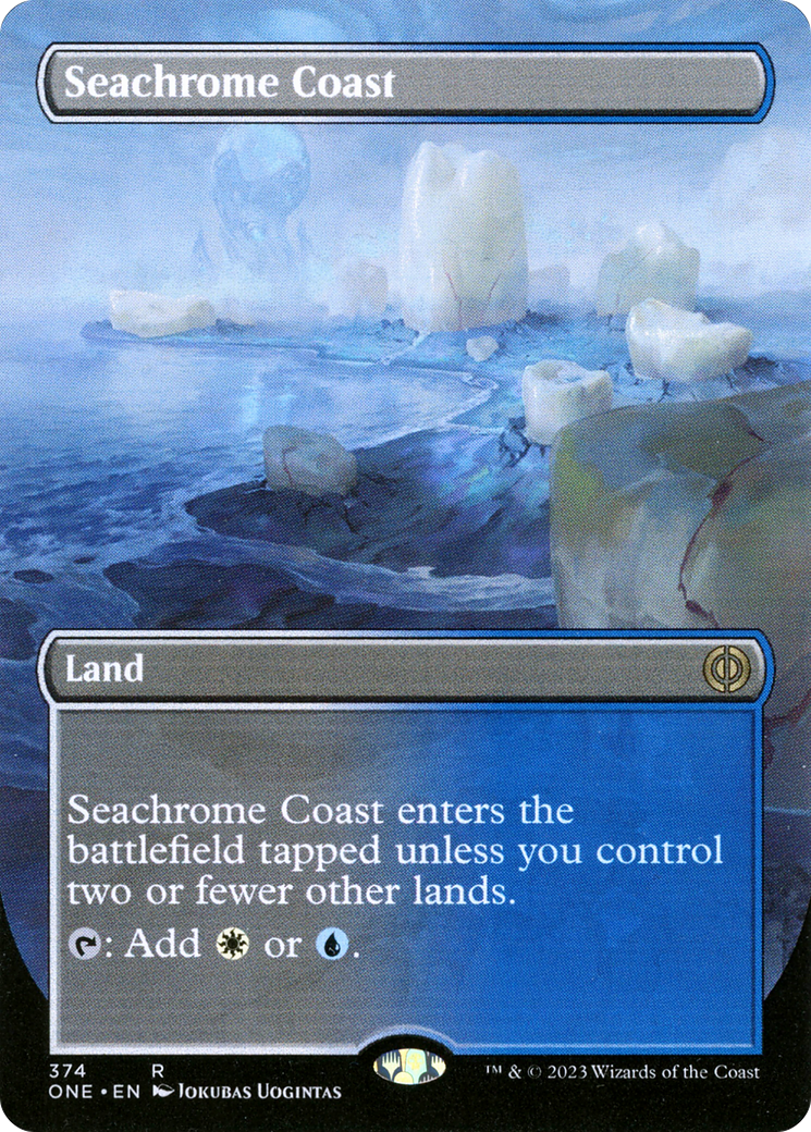 Seachrome Coast (Art alternatif sans frontières) [Phyrexia : Tous seront un] 