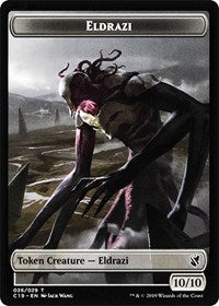 Eldrazi // Jeton œuf double face [Jetons Commander 2019] 