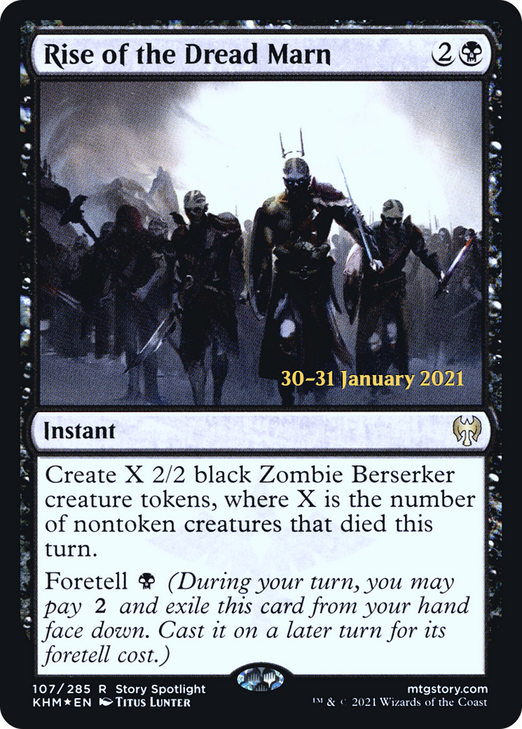 Rise of the Dread Marn [Promotions avant-première de Kaldheim] 