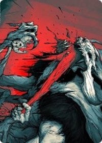 Vorinclex, Carte d'art Monstrous Raider 2 [Série d'art Kaldheim] 