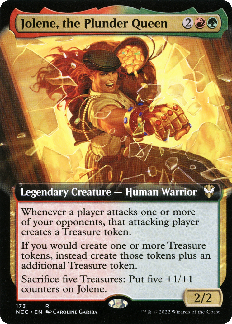 Jolene, la reine du pillage (Extended Art) [Streets of New Capenna Commander] 