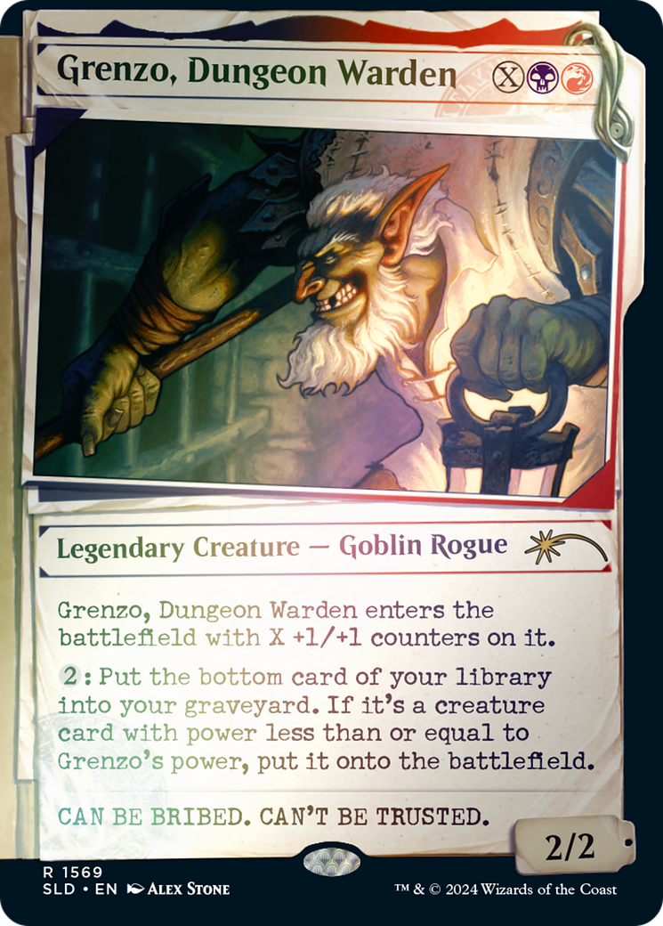 Grenzo, gardien de donjon (Rainbow Foil) [Secret Lair Drop Series] 
