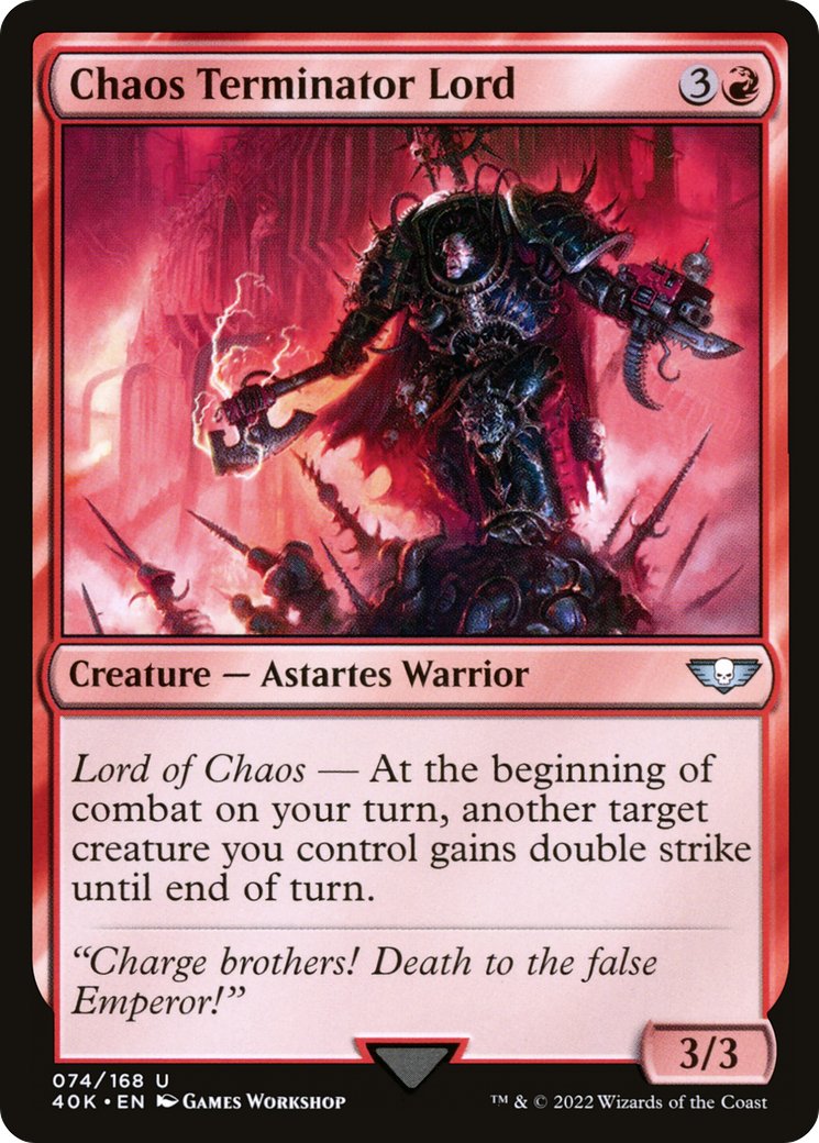 Seigneur Terminator du Chaos [Warhammer 40,000] 