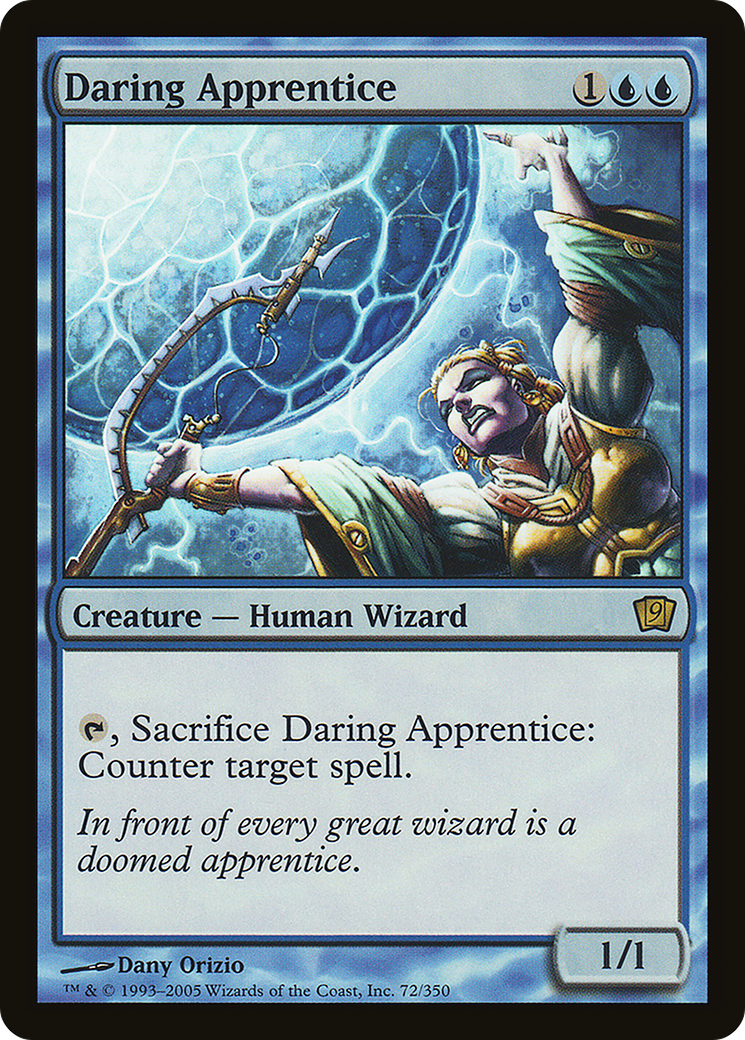 Daring Apprentice (9ED-72★) - 9th Edition