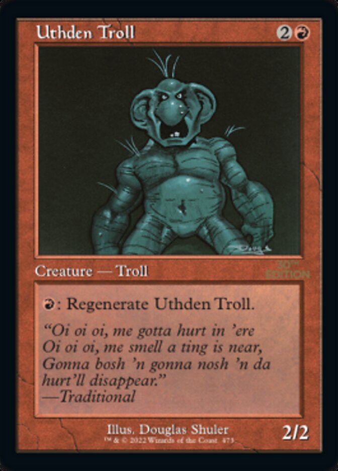 Uthden Troll (Rétro) [Édition 30e anniversaire] 