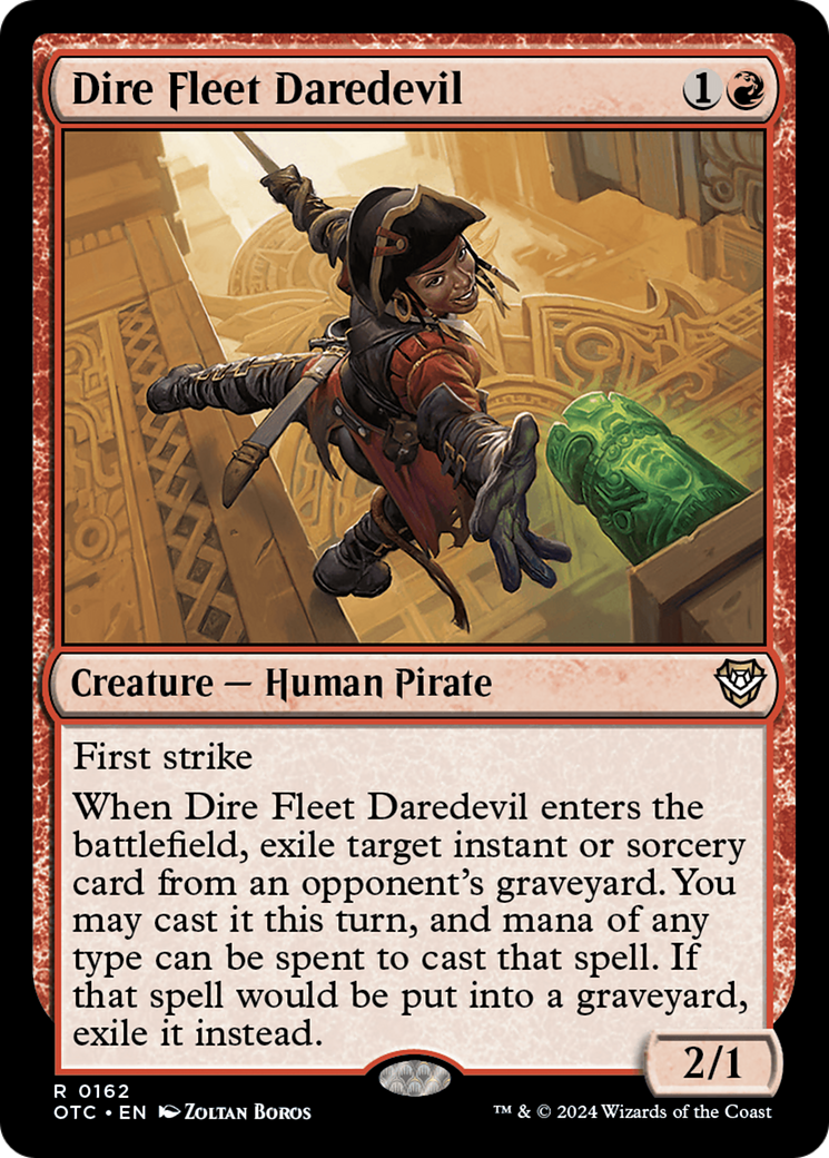 Dire Fleet Daredevil [Commandant des hors-la-loi de Thunder Junction] 