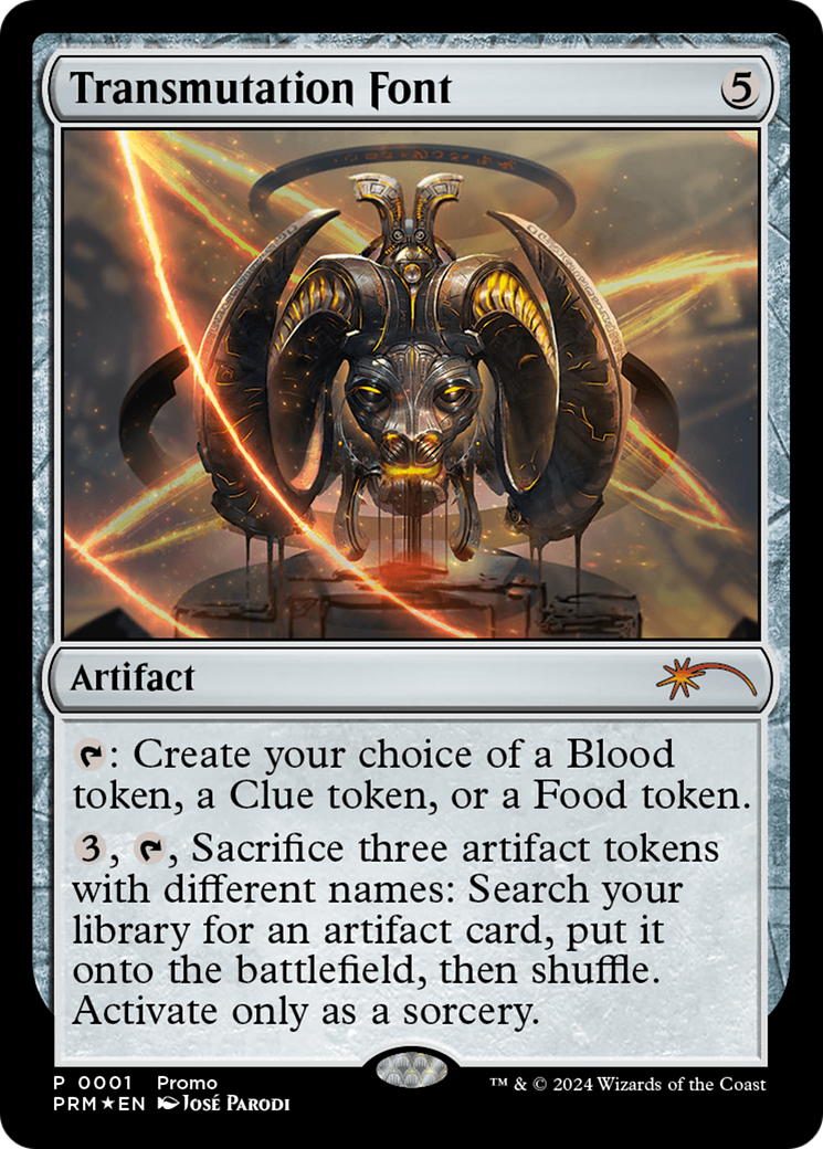 Police de transmutation [Wizards Play Network 2024] 