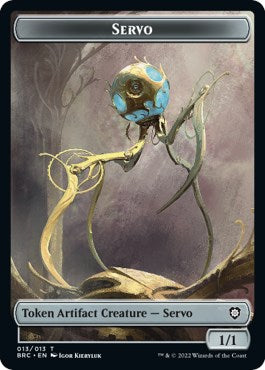 Myr // Jeton servo double face [Jetons du commandant de guerre des frères] 