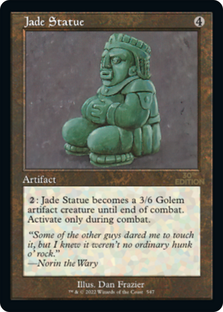 Statue de Jade (Rétro) [Édition 30e anniversaire] 