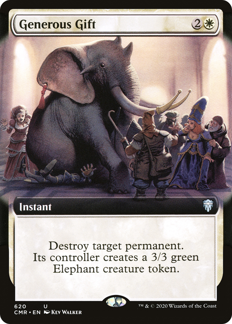 Cadeau généreux (art étendu) [Commander Legends] 