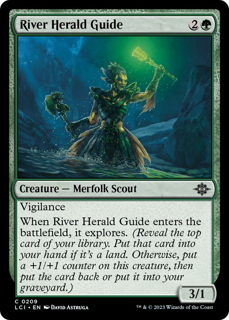 Guide River Herald [Les cavernes perdues d'Ixalan] 