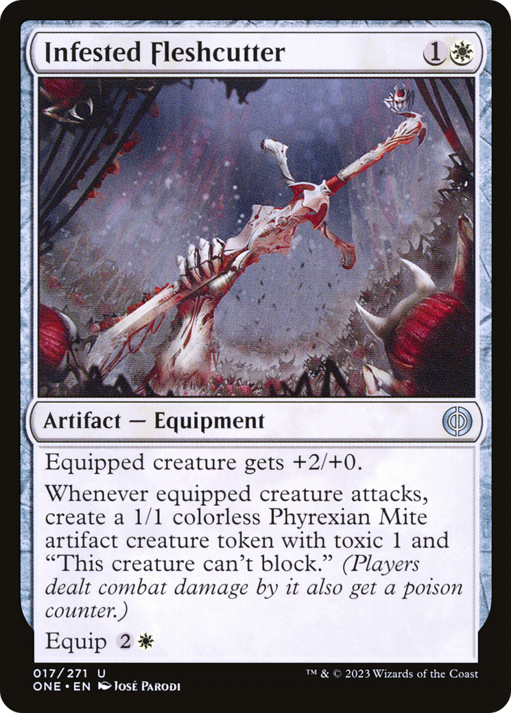 Coupe-chair infesté [Phyrexia : Tous seront un] 