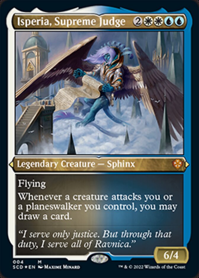 Isperia, juge suprême (Foil Etched) [Starter Commander Decks] 