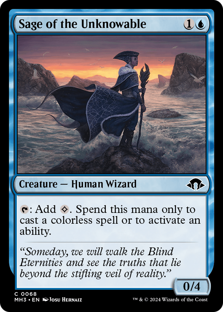 Sage de l'inconnaissable [Modern Horizons 3] 