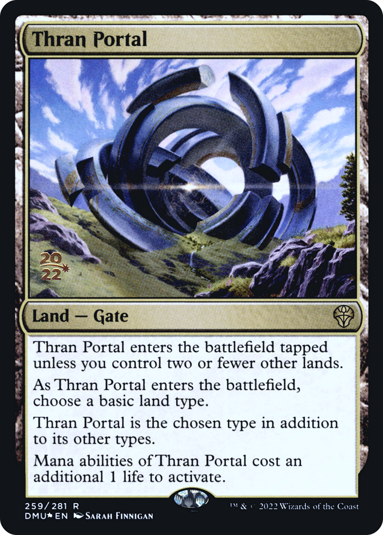 Portail Thran [Promotions avant-première de Dominaria United] 