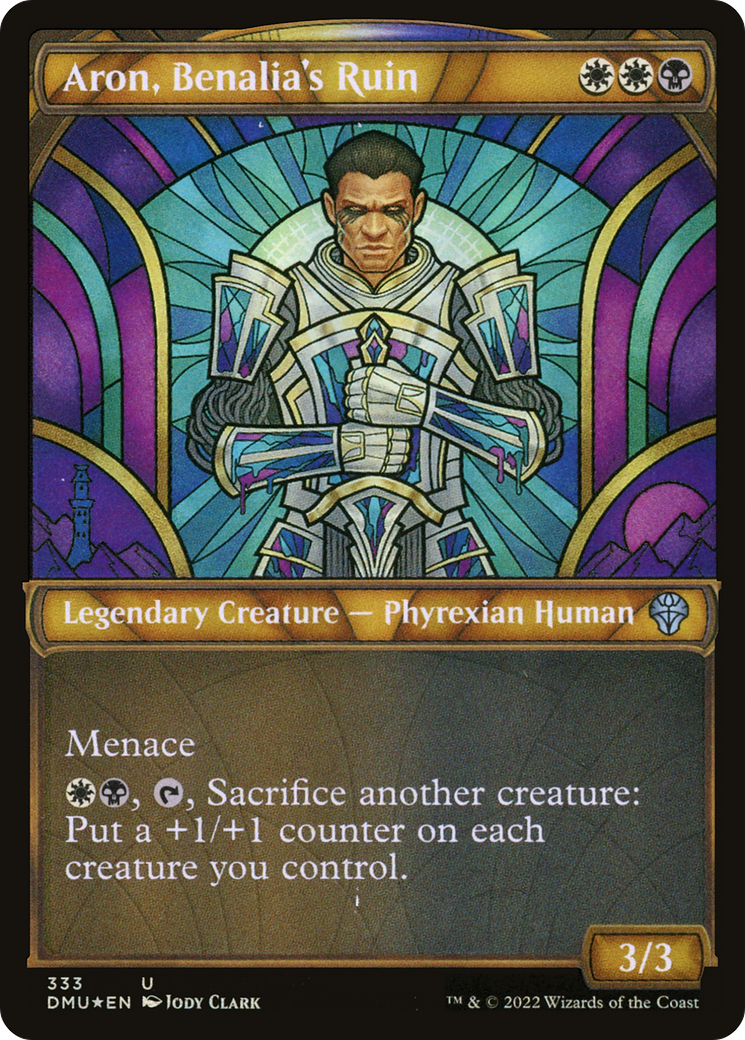 Aron, la ruine de Benalia (Showcase Texturé) [Dominaria United] 
