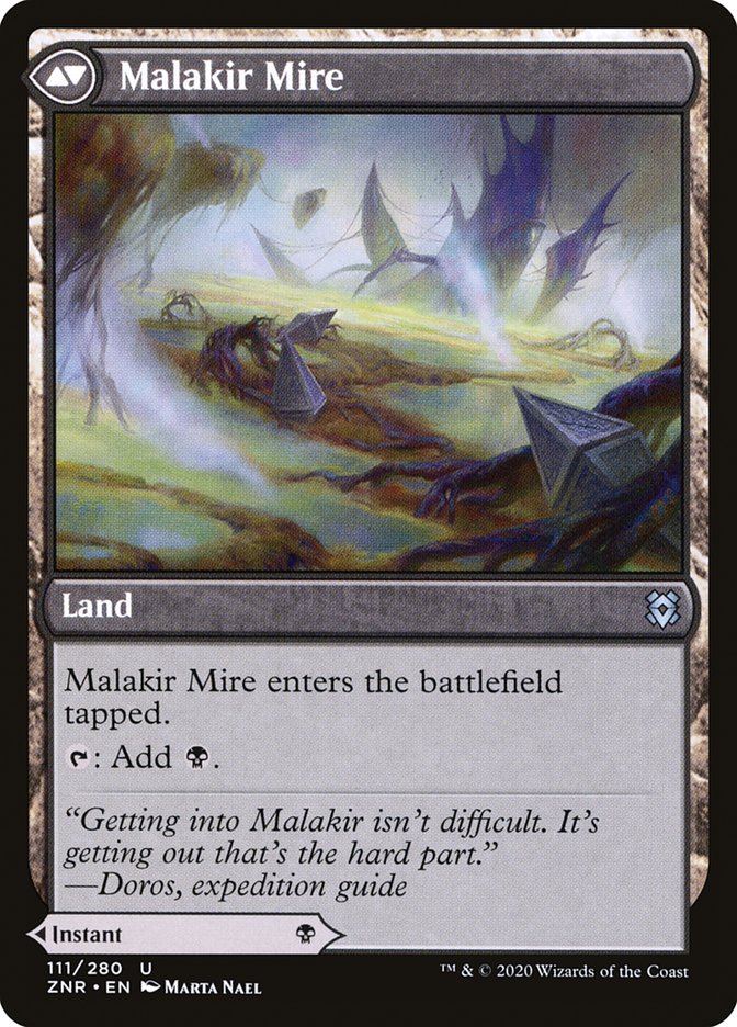 Renaissance de Malakir // Mire de Malakir [Zendikar Rising] 