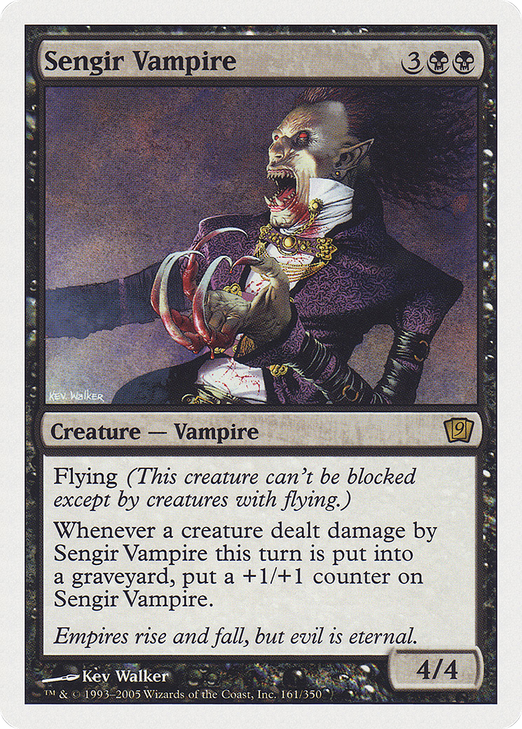 Sengir Vampire (9ED-161) - 9th Edition Foil