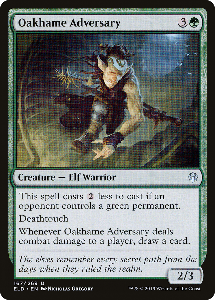 Adversaire d'Oakhame [Trône d'Eldraine] 