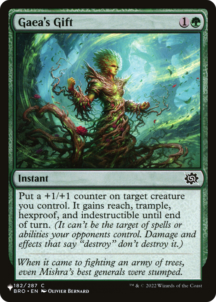 Gaea's Gift (LIST-BRO-182) - The List