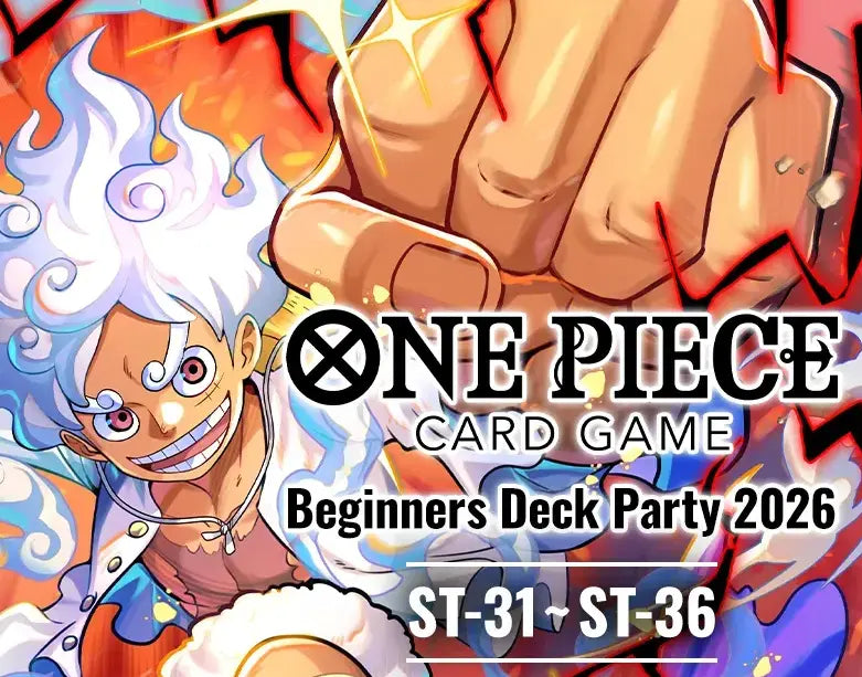 One Piece - Beginners Deck Party 2026 [ST-31]~[ST-36] - August 3rd 7PM (Monday)