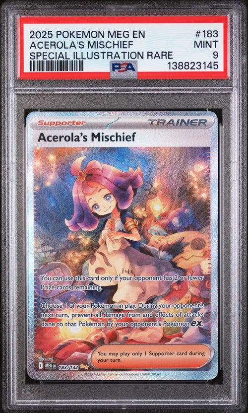 Yugioh - PSA 8 - Elemental Hero Aqua Neos - Ultimate Rare 1ère édition - POTD