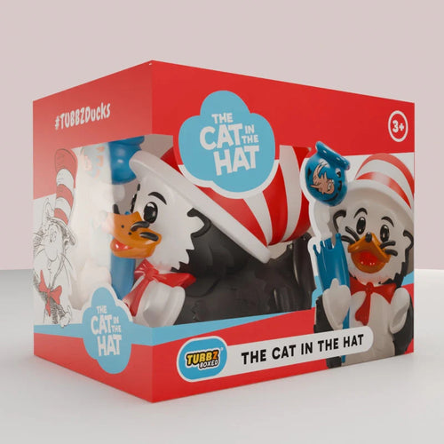 Tubbz - Boxed Rubber Duck - The Cat in The Hat - The Cat