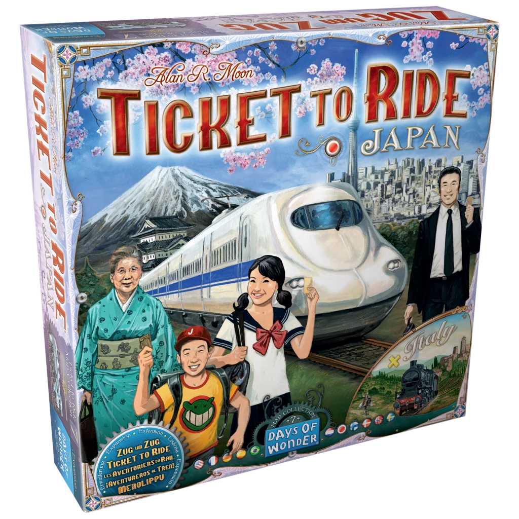 Ticket to Ride: Map Pack #7 - Japan & Italy