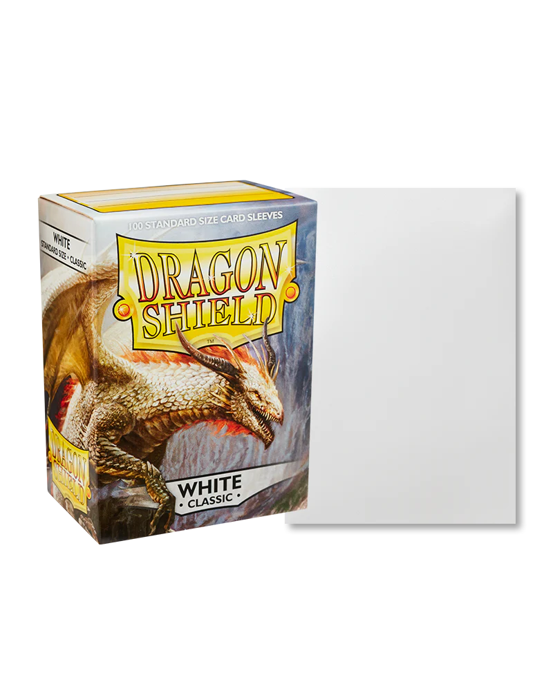 Dragon Shield - 100 CT - Standard - White Classic
