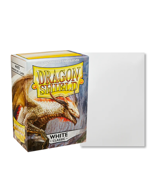 Dragon Shield - 100 CT - Standard - White Classic