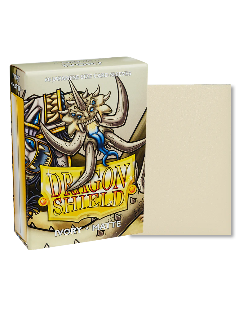Dragon Shield - 60 CT - Japanese - Ivory Matte