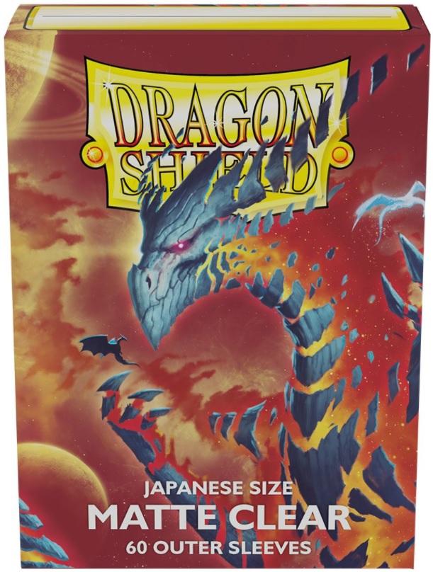 Dragon Shield - 60 CT - Japanese - Clear Matte (Outer)
