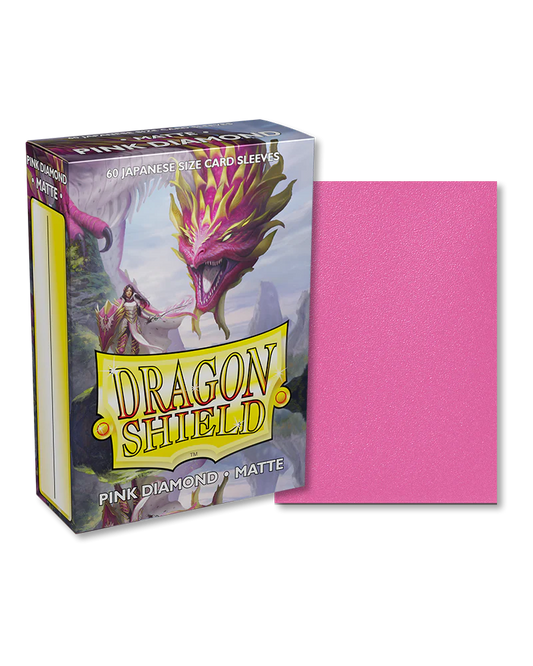 Dragon Shield - 60 CT - Japanese - Pink Diamond Matte
